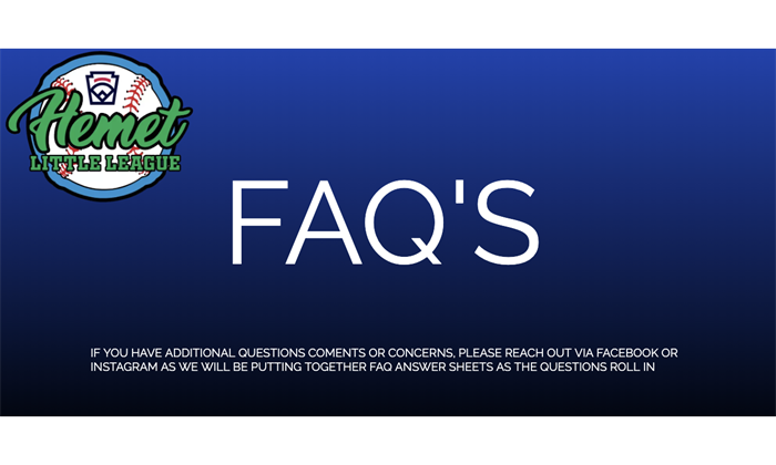 FAQ PART ONE!